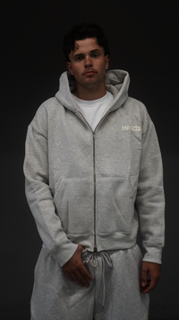 Full Zip Hood - Grey