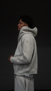Full Zip Hood - Grey